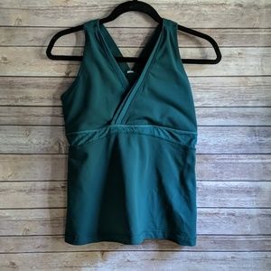 Lululemon Deep V Mesh Back Tank with Pocket